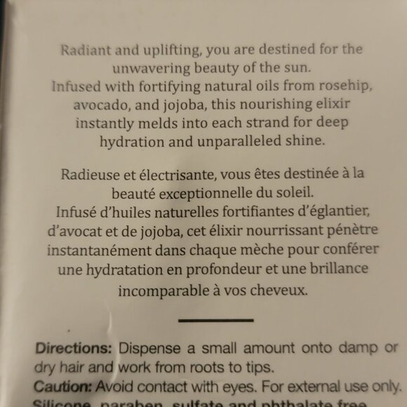 Voir Vor Haircare A Walk In The Sun Luxury Hair Oil - Picture 5 of 9